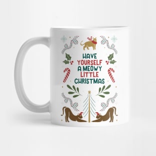 Meowy little Christmas Mug